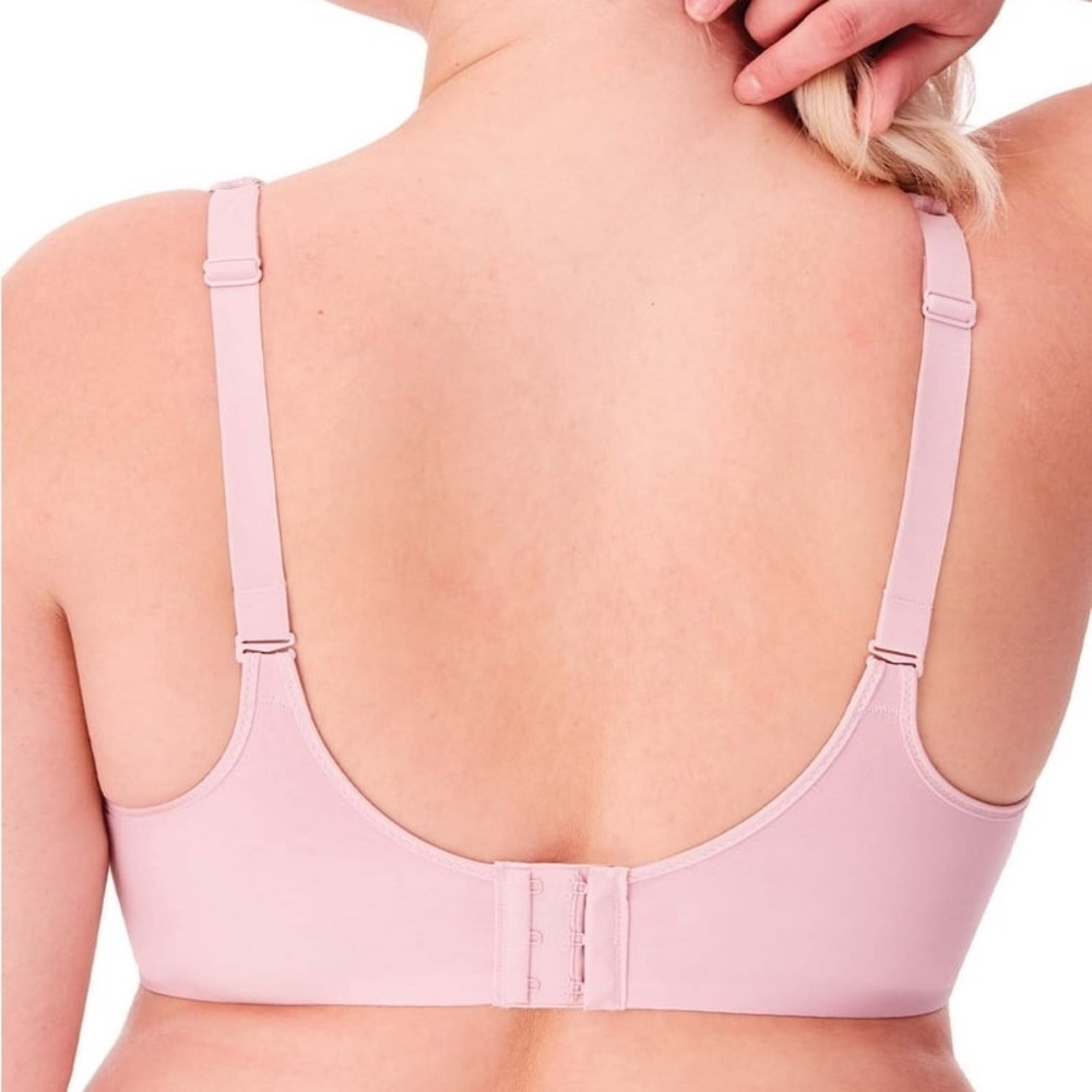 Bali Pink Full Coverage Bra with Seamless Design NWT 44.00 - Picture 4 of 7